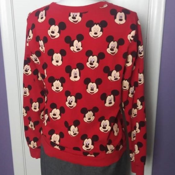 Disney Mickey Mouse Sweatshirt Size Medium - Picture 3 of 4